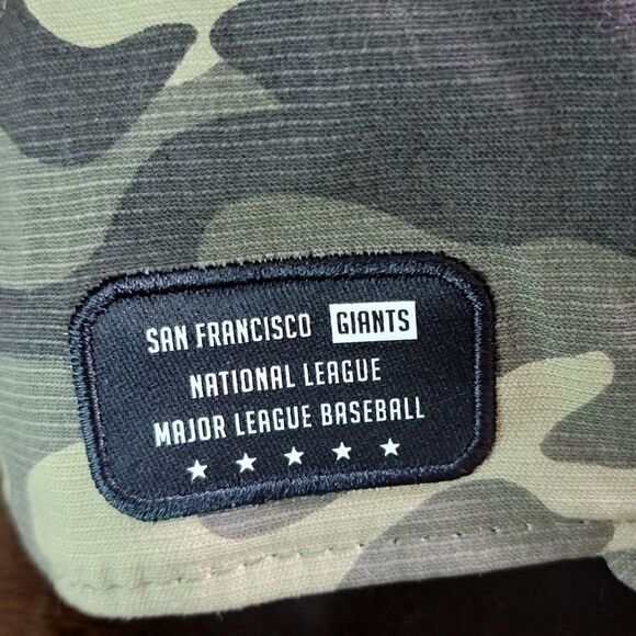 New Era MLB San Francisco Giants Armed Forces Day Camo Hat Cap Snapback 9Forty - Picture 5 of 12